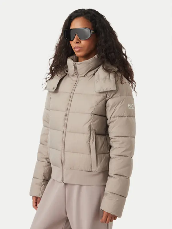 EA7 Emporio Armani EA7 Emporio Armani Zimska jakna 7W001496 AF26297 U6100 Tamno bež Regular Fit