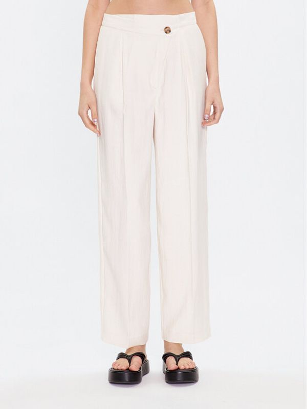 Edited Edited Hlače EDT6843001 Bež Wide Leg