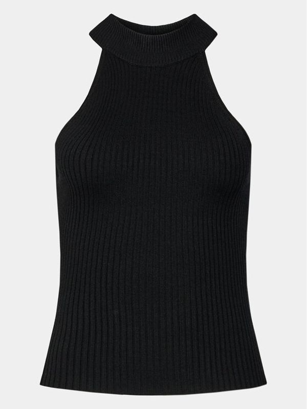 Edited Edited Top Kirima Crna Tight Fit