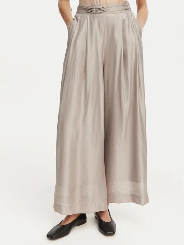Eleh Eleh Hlače SS260269 Siva Wide Leg