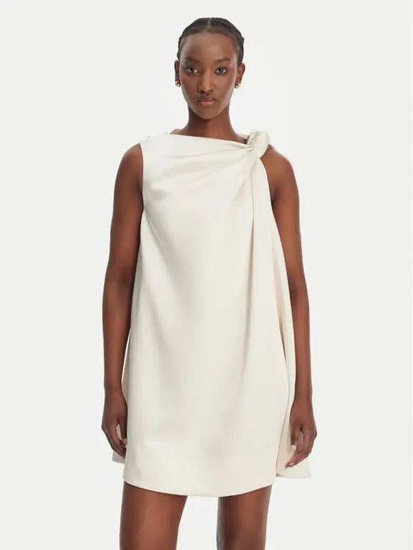 Eleh Eleh Koktel haljina SS260328 Bijela Relaxed Fit
