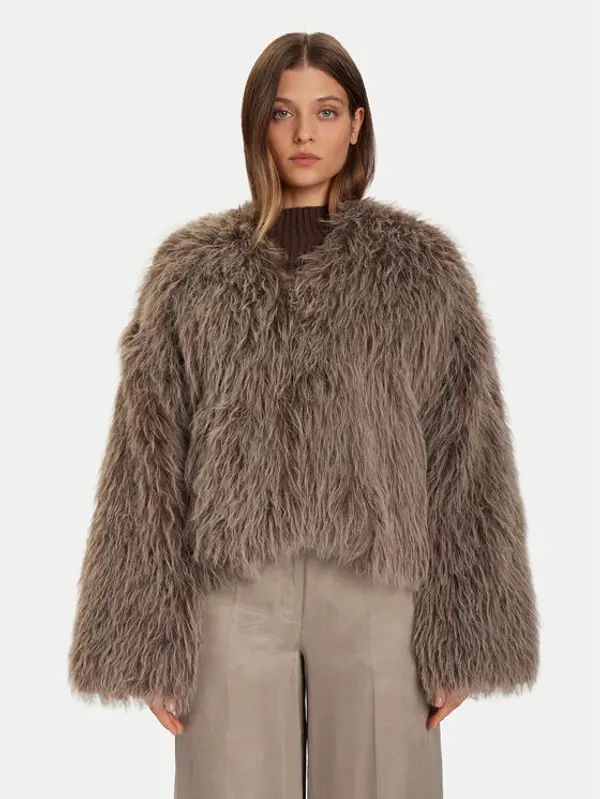 Eleh Eleh Krzno Grigio Fango EFW250306 Smeđa Regular Fit
