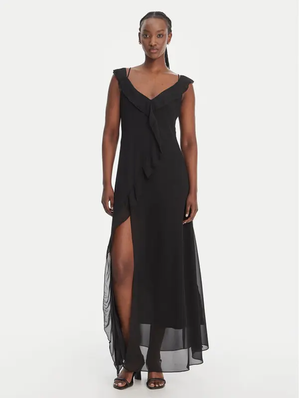 Eleh Eleh Ljetna haljina SS260337 Crna Regular Fit