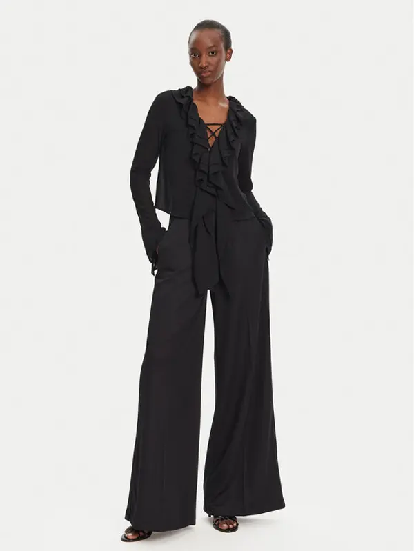 Eleh Eleh Majica ESS250026 Crna Regular Fit