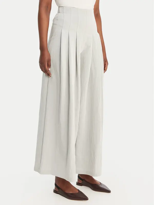 Eleh Eleh Palazzo hlače SS260093 Svijetloplava Wide Leg