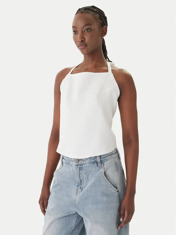 Eleh Eleh Top SS260067 Bijela Regular Fit