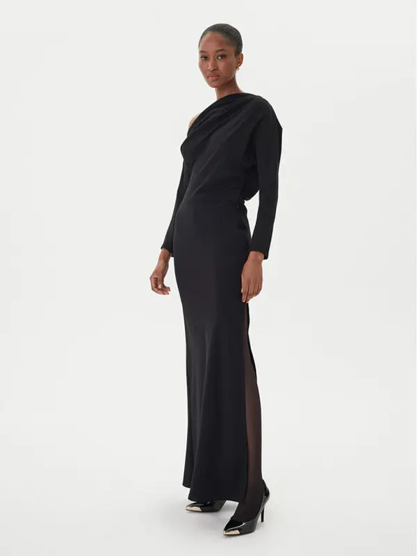 Eleh Eleh Večernja haljina EFW250188 Crna Regular Fit