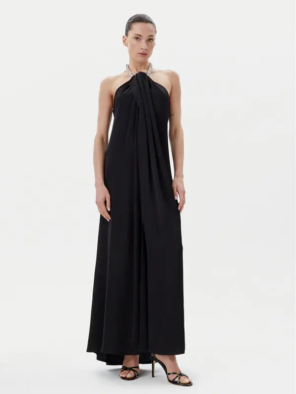 Eleh Eleh Večernja haljina ESS250045 Crna Regular Fit