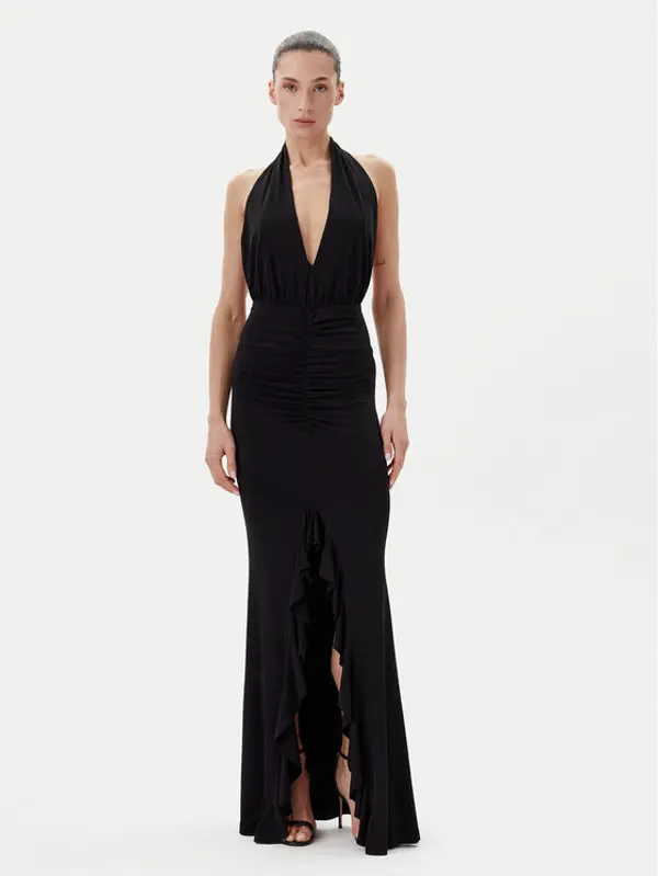 Eleh Eleh Večernja haljina ESS250194 Crna Regular Fit