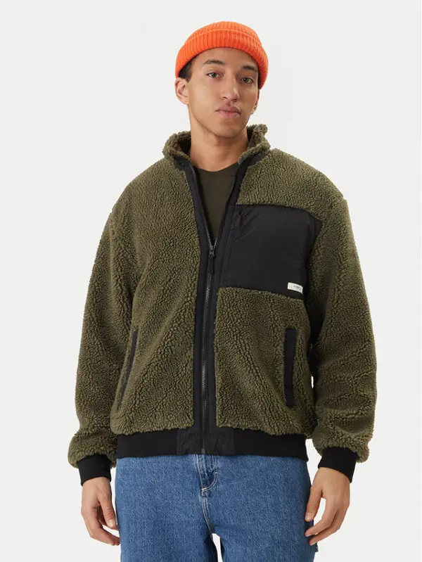 Element Element Flis Oak Sherpa ELYJK00224 Kaki Regular Fit
