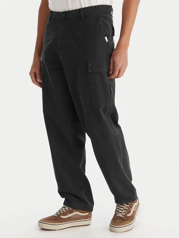 Element Element Kargo hlače Relax Cargo ELYNP00203 Crna Relaxed Fit