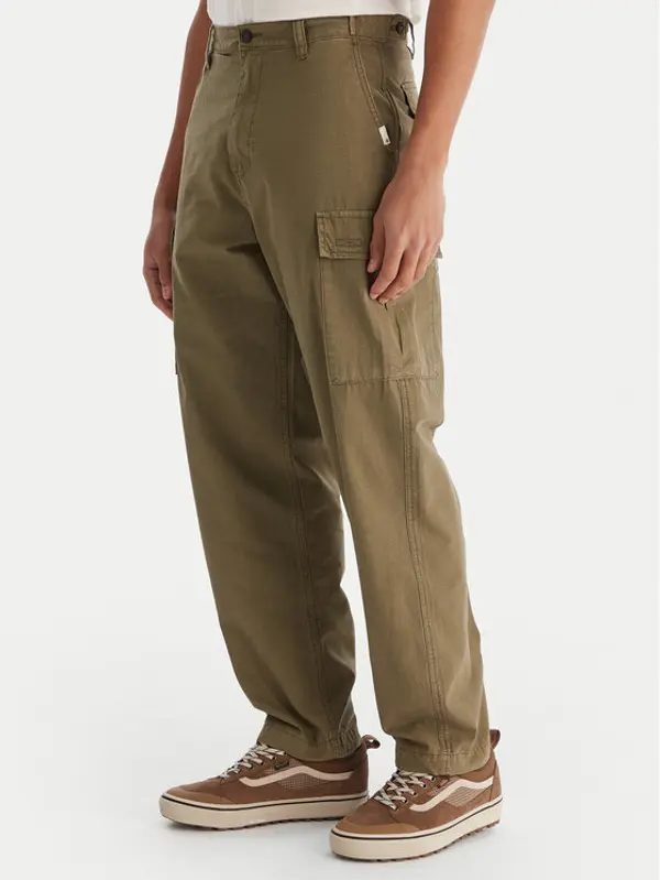 Element Element Kargo hlače Relax Cargo ELYNP00203 Kaki Relaxed Fit