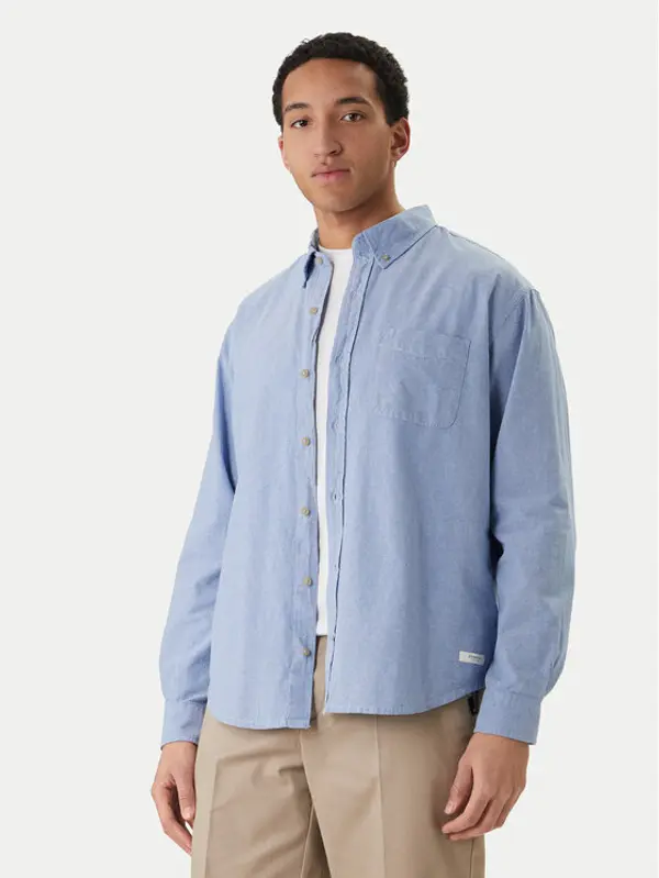 Element Element Košulja Button Down Regular Oxford ELYWT00182 Plava Regular Fit