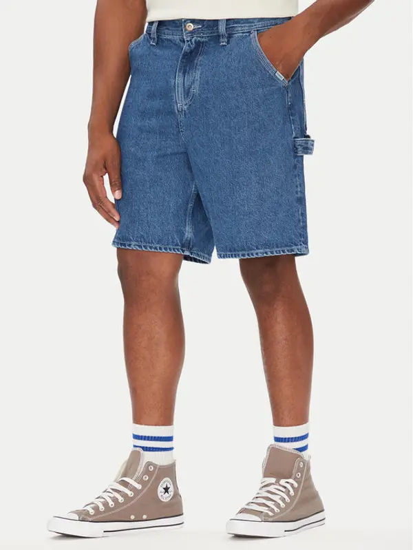 Element Element Kratke traperice Carpenter ELYDS00102 Plava Relaxed Fit