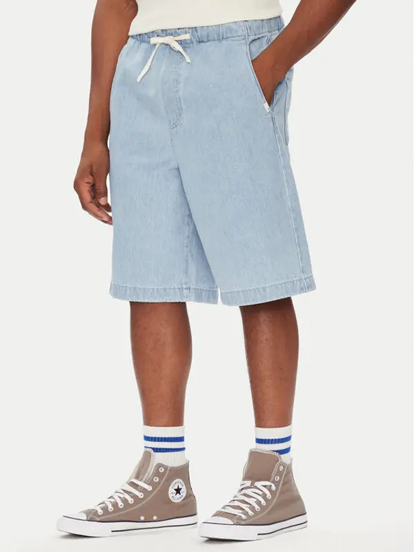 Element Element Kratke traperice Chillin ELYDS00103 Svijetloplava Relaxed Fit