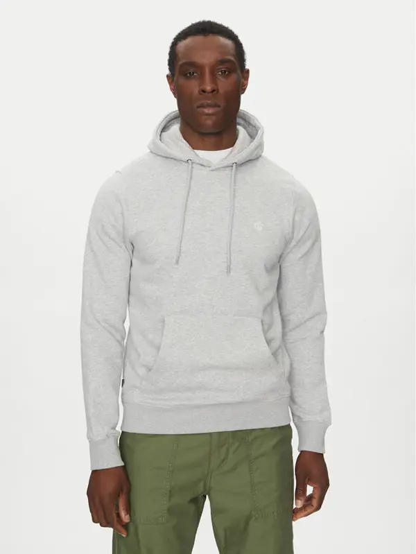 Element Element Majica dugih rukava ELYFT00198 Siva Regular Fit