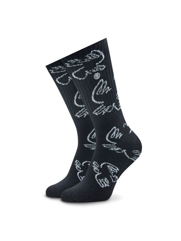 Element Element Muške visoke čarape Rampage ELYAA00146 Crna