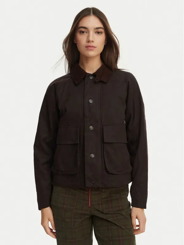 Element Element Prijelazna jakna Orchard Waxed W ELJJK00142 Smeđa Relaxed Fit