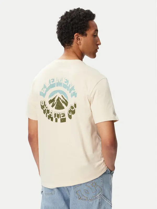 Element Element T-shirt Ambition ELYZT00500 Svijetlo bež Regular Fit