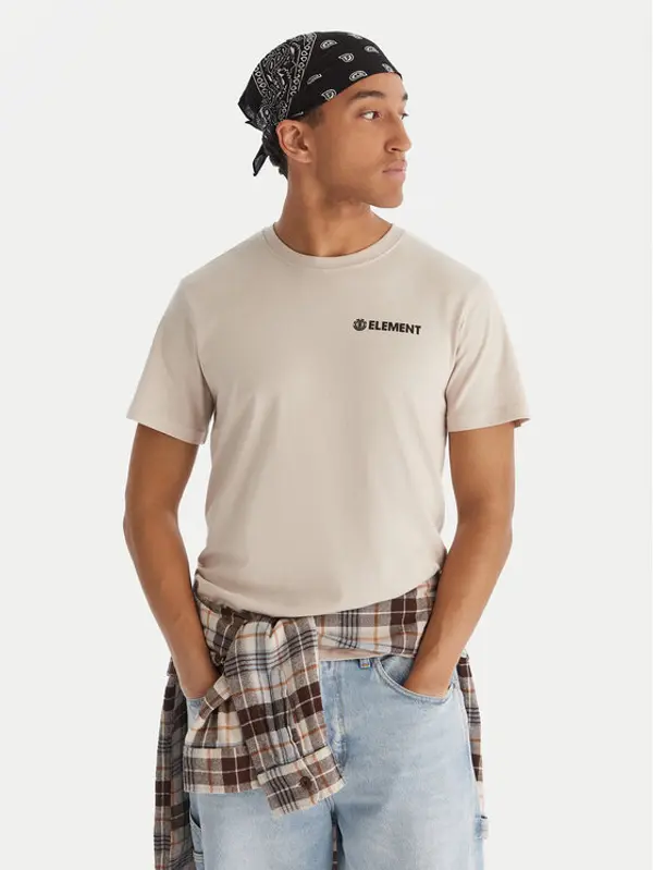 Element Element T-shirt Blazin Chest ELYZT00595 Bež Regular Fit
