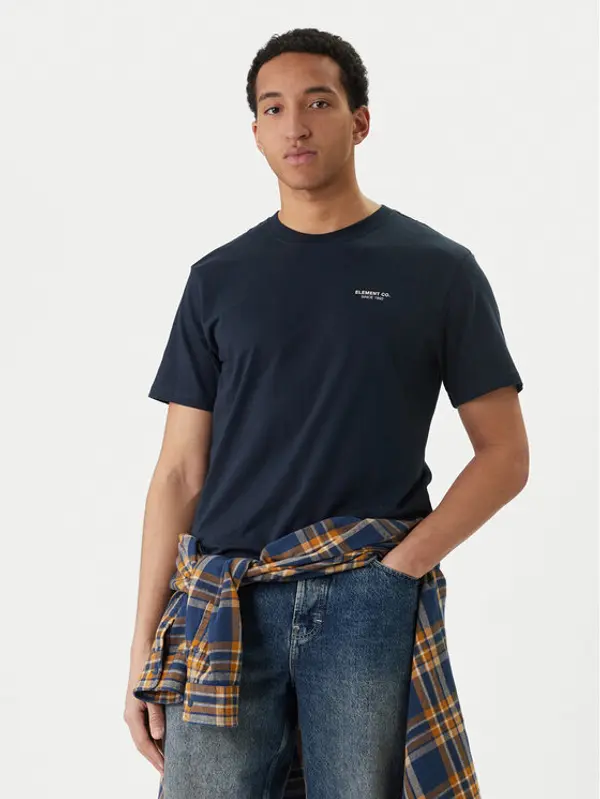 Element Element T-shirt Element Co ELYZT00603 Tamnoplava Regular Fit
