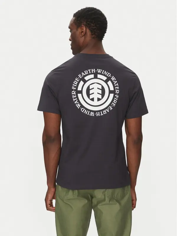 Element Element T-shirt ELYZT00490 Crna Regular Fit