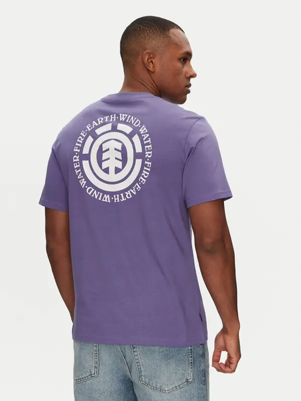 Element Element T-shirt ELYZT00490 Ljubičasta Regular Fit