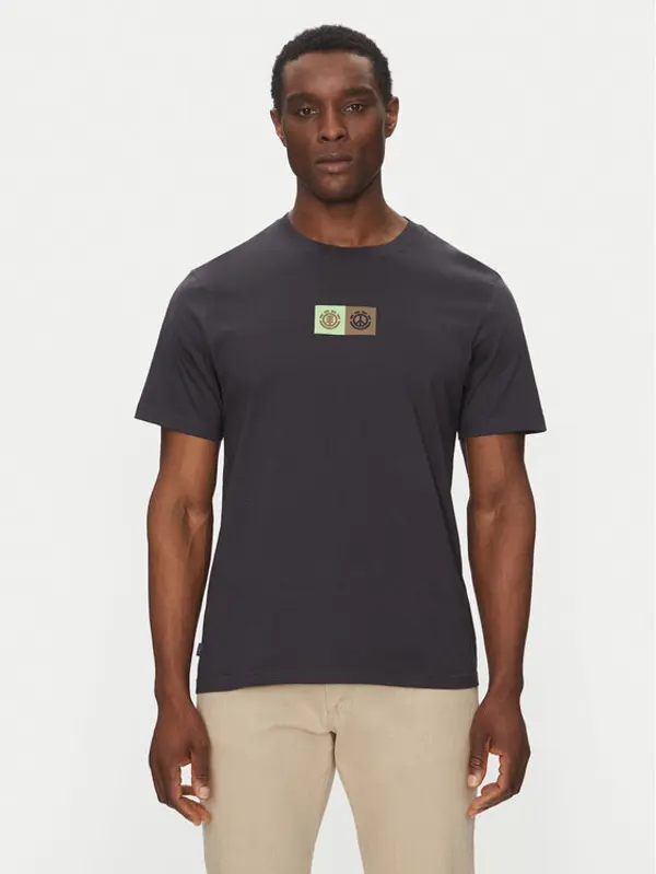 Element Element T-shirt ELYZT00492 Crna Regular Fit