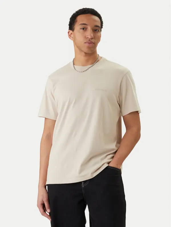 Element Element T-shirt Lowcase Pigment ELYKT00177 Bež Regular Fit