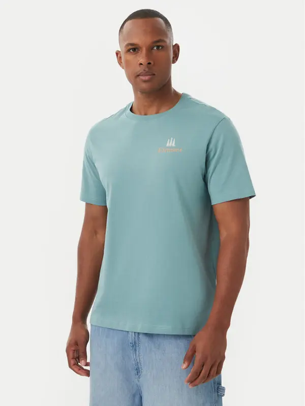 Element Element T-shirt SBXE Remember ELYZT00489 Tirkizna Regular Fit