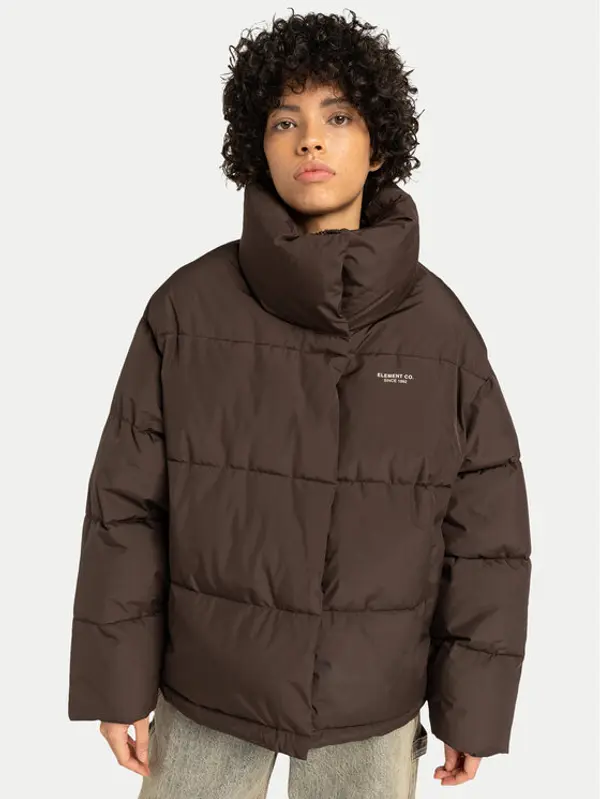 Element Element Zimska jakna Aspen Puffer ELJJK00129 Smeđa Regular Fit