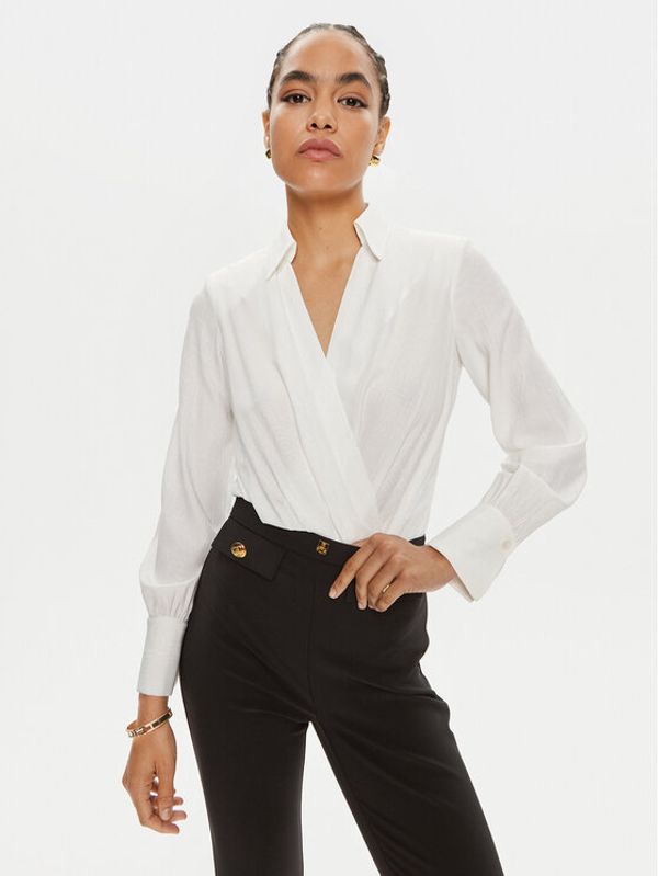 Elisabetta Franchi Elisabetta Franchi Bodi CB-007-46E2 Bijela Regular Fit