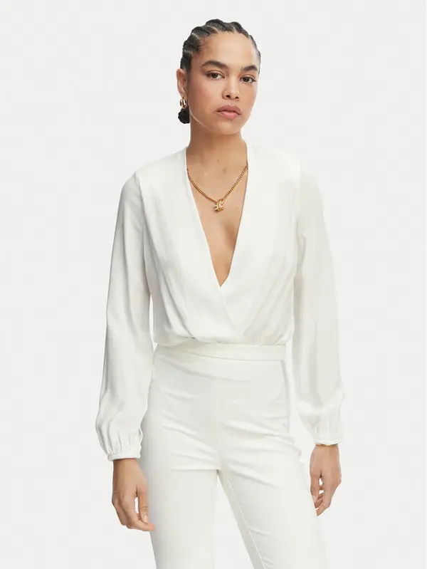 Elisabetta Franchi Elisabetta Franchi Bodi CB-007-62E2-V420 Bijela Regular Fit