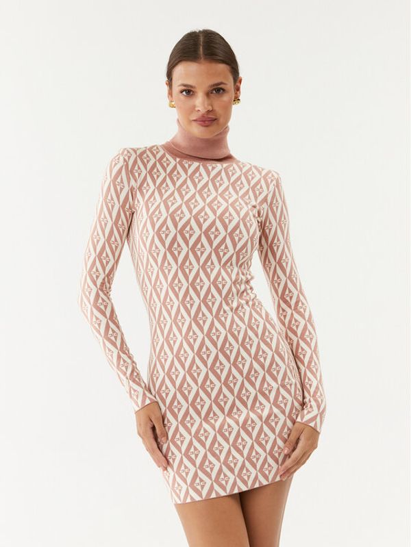 Elisabetta Franchi Elisabetta Franchi Džemper haljina AM-98B-36E2-V340 Šarena Slim Fit