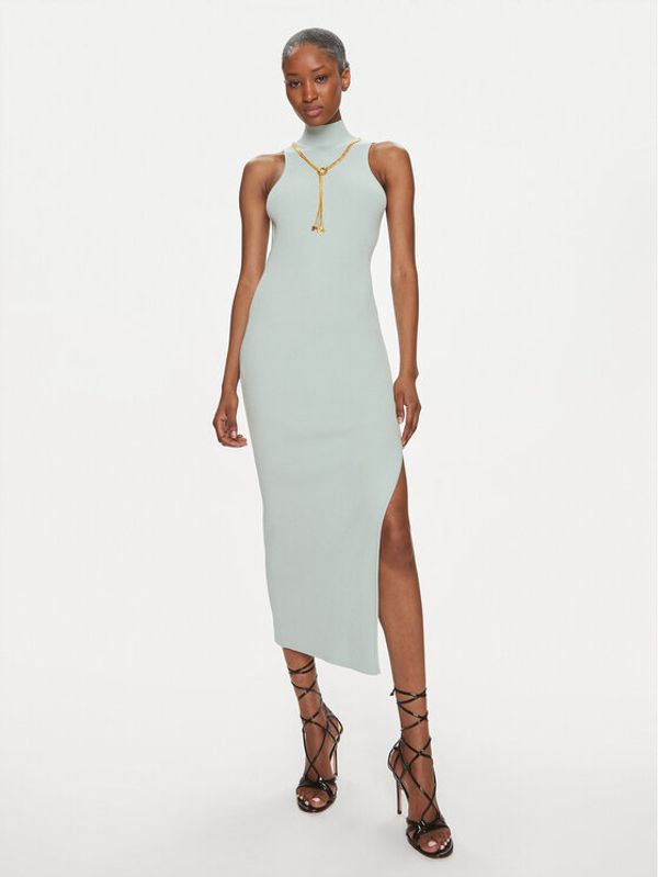 Elisabetta Franchi Elisabetta Franchi Haljina za svaki dan AM-69S-41E2-V400 Zelena Slim Fit