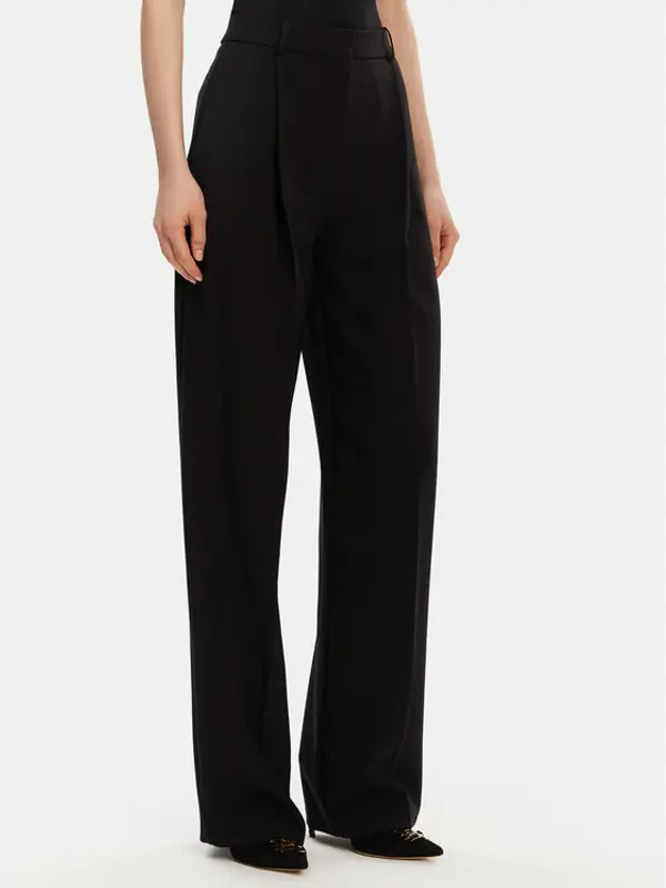 Elisabetta Franchi Elisabetta Franchi Hlače PA-081-51E2-V360 Crna Regular Fit