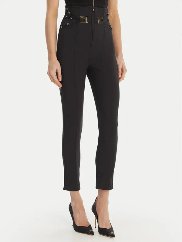 Elisabetta Franchi Elisabetta Franchi Hlače PA-158-61E2-V350 Crna Skinny Fit