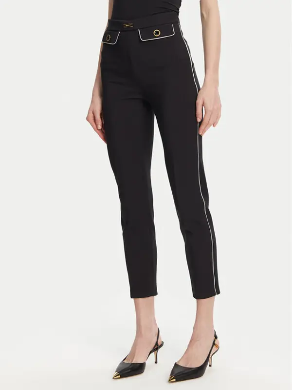 Elisabetta Franchi Elisabetta Franchi Hlače PA-T71-51E2 Crna Regular Fit