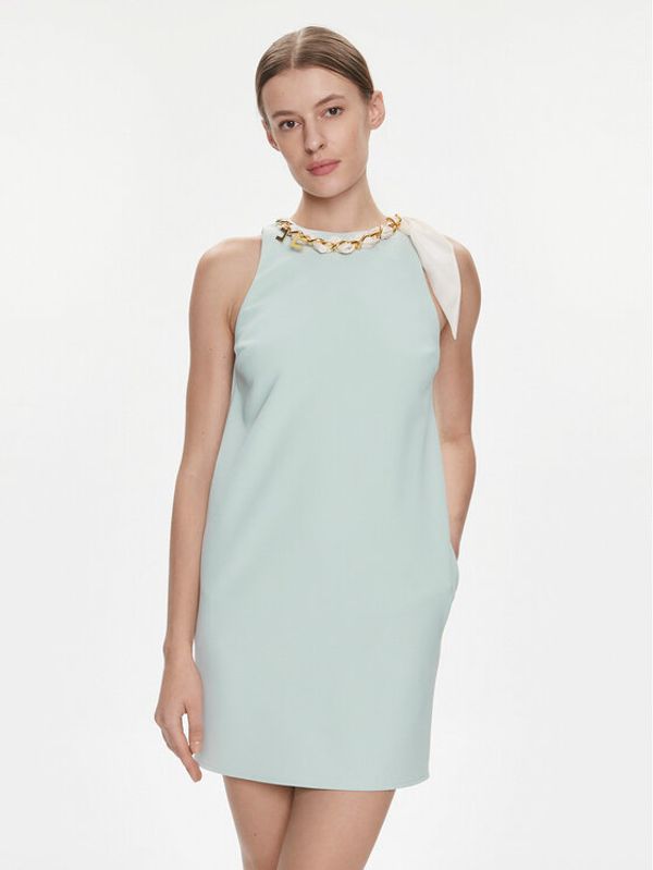 Elisabetta Franchi Elisabetta Franchi Koktel haljina AB-573-41E2-V400 Plava Regular Fit