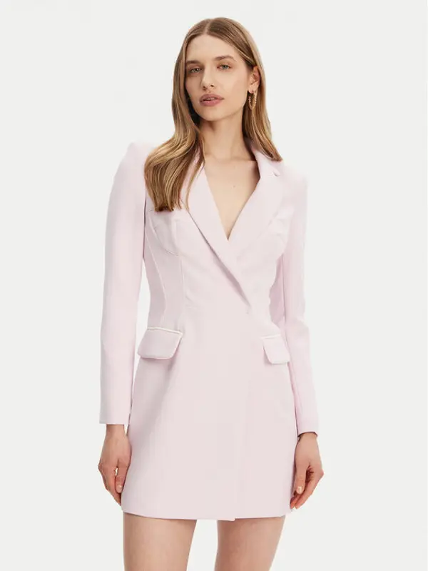 Elisabetta Franchi Elisabetta Franchi Koktel haljina AB-734-51E2-V600 Ružičasta Regular Fit