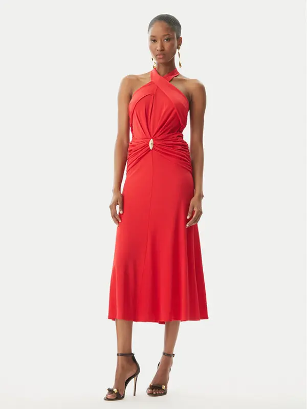 Elisabetta Franchi Elisabetta Franchi Koktel haljina AB71952E2 CG5 Crvena Regular Fit