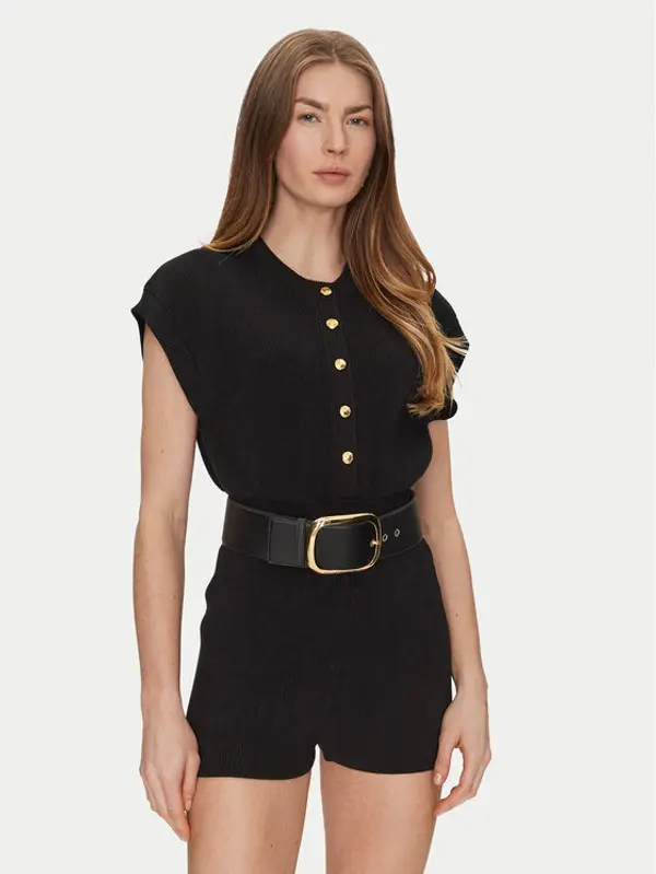 Elisabetta Franchi Elisabetta Franchi Kombinezon KT-55S-51E2-V450 Crna Regular Fit