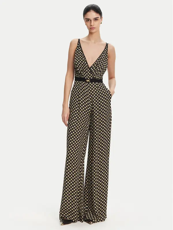 Elisabetta Franchi Elisabetta Franchi Kombinezon TU-035-51E2 Crna Regular Fit