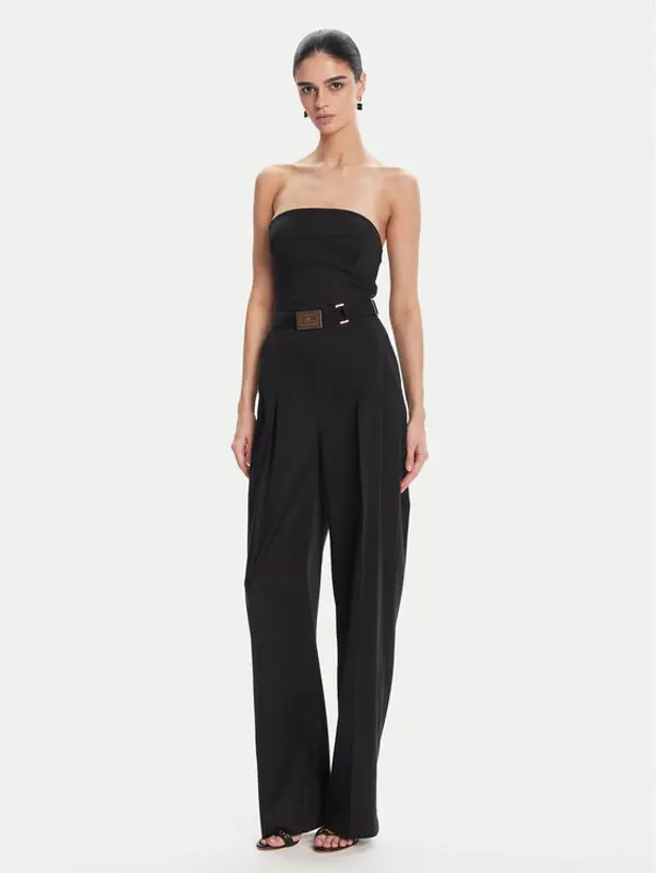Elisabetta Franchi Elisabetta Franchi Kombinezon TU05152E2 110 Crna Regular Fit