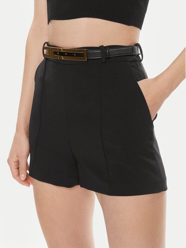 Elisabetta Franchi Elisabetta Franchi Kratke hlače SH-007-42E2 Crna Regular Fit