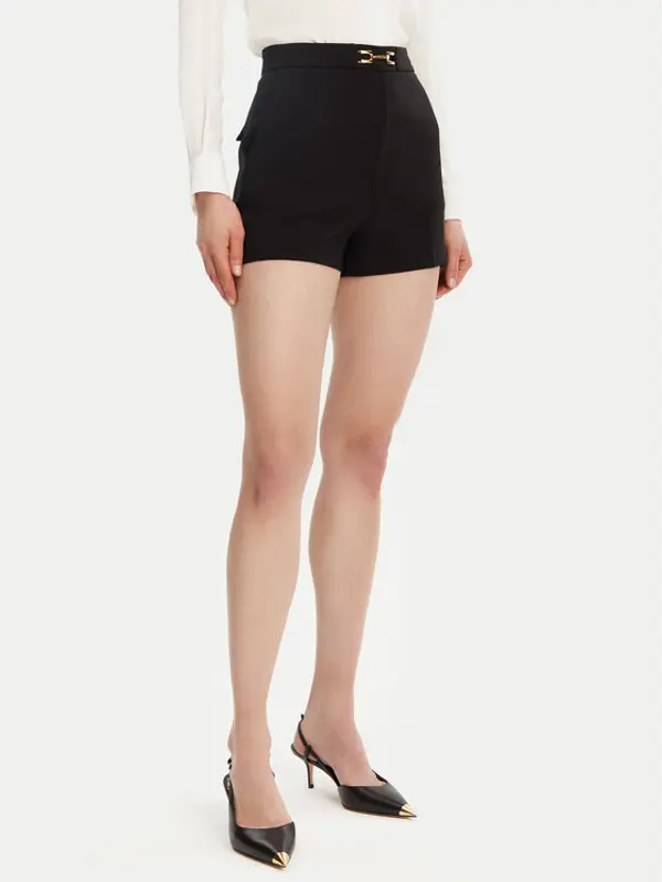 Elisabetta Franchi Elisabetta Franchi Kratke hlače SH-007-51E2-V240 Crna Regular Fit