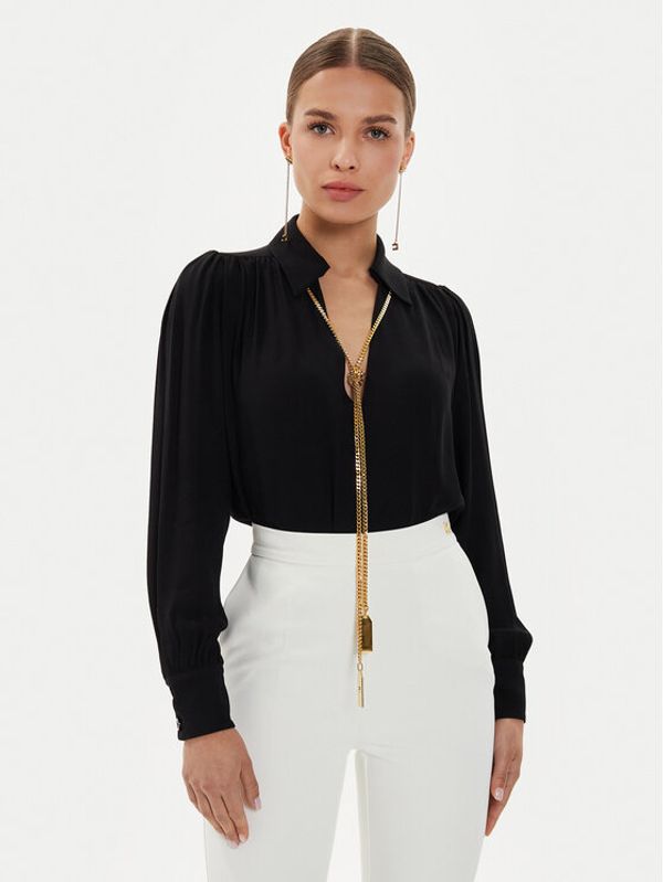 Elisabetta Franchi Elisabetta Franchi Majica CA-093-46E2-V420 Crna Standard Fit