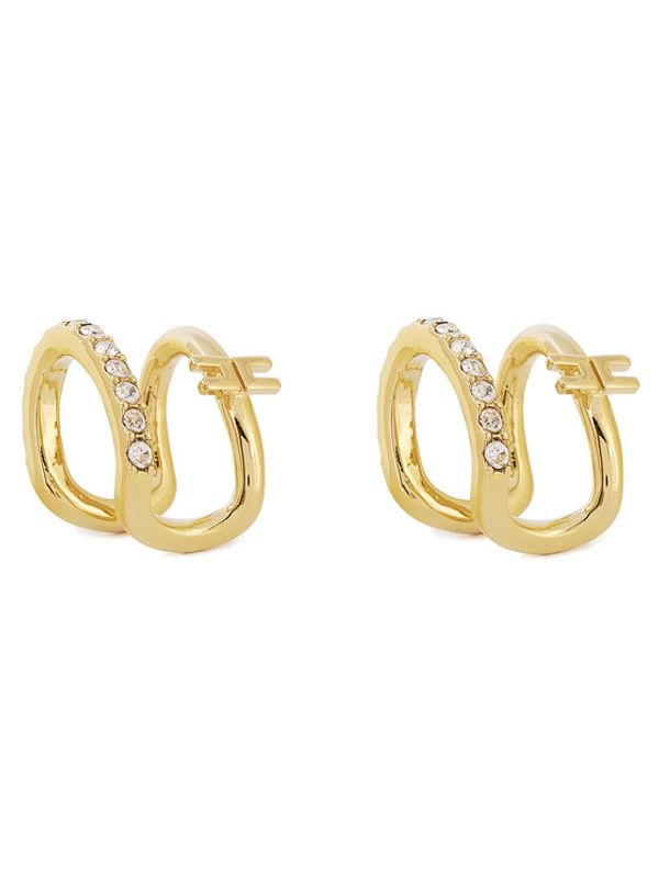 Elisabetta Franchi Elisabetta Franchi Naušnica na klipsu OR-03A-46E2-V160 Zlatna