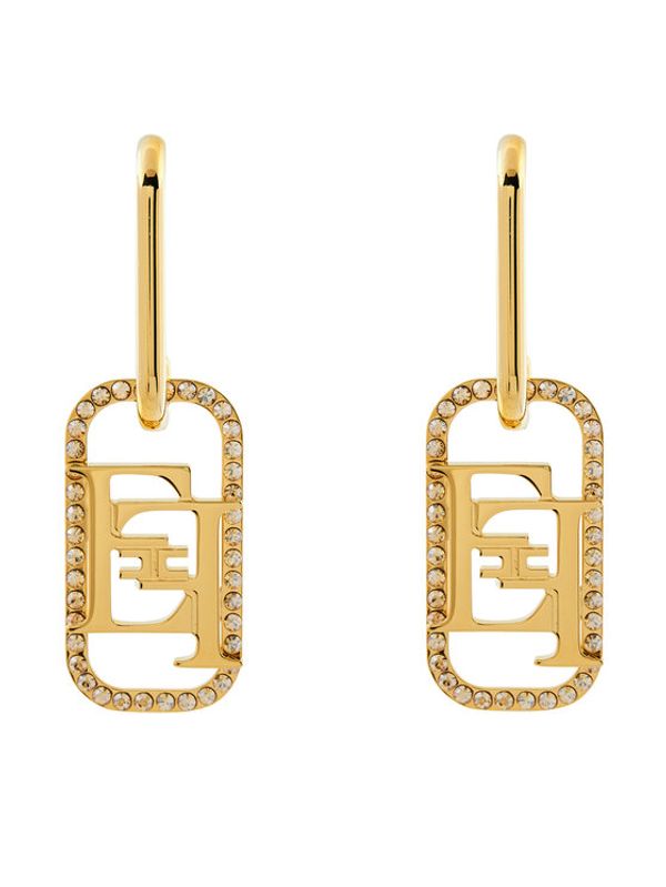 Elisabetta Franchi Elisabetta Franchi Naušnice OR-04-K47E2-V210 Zlatna