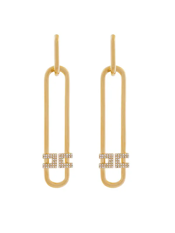 Elisabetta Franchi Elisabetta Franchi Naušnice OR-10A-52E2-V250 Zlatna